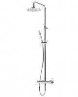 COLUMNA DUCHA MONOMANDO LEAF BRUMA